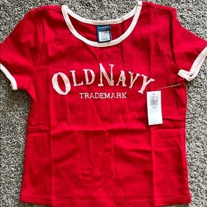 Old Navy Kids Red T-Shirt